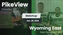 Matchup: PikeView vs. Wyoming East  2019
