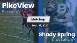 Matchup: PikeView vs. Shady Spring  2020