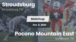 Matchup: Stroudsburg vs. Pocono Mountain East  2020