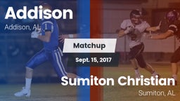 Matchup: Addison vs. Sumiton Christian  2017