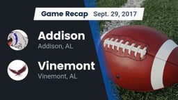 Recap: Addison  vs. Vinemont  2017