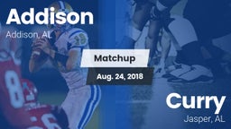 Matchup: Addison vs. Curry  2018