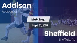 Matchup: Addison vs. Sheffield  2018