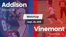 Matchup: Addison vs. Vinemont  2018