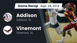 Recap: Addison  vs. Vinemont  2018