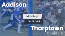 Matchup: Addison vs. Tharptown  2018
