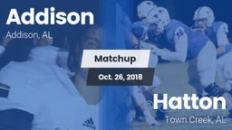 Matchup: Addison vs. Hatton  2018