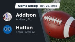 Recap: Addison  vs. Hatton  2018
