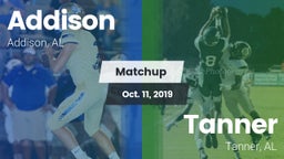Matchup: Addison vs. Tanner  2019