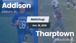 Matchup: Addison vs. Tharptown  2019