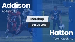 Matchup: Addison vs. Hatton  2019
