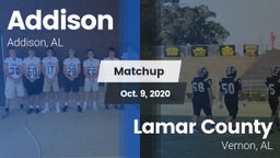 Matchup: Addison vs. Lamar County  2020