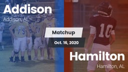 Matchup: Addison vs. Hamilton  2020