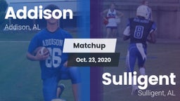 Matchup: Addison vs. Sulligent  2020