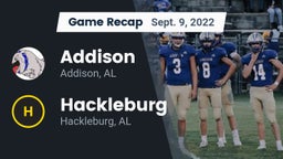 Recap: Addison  vs. Hackleburg  2022