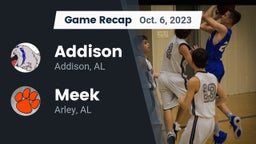 Recap: Addison  vs. Meek  2023
