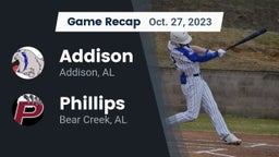 Recap: Addison  vs. Phillips  2023