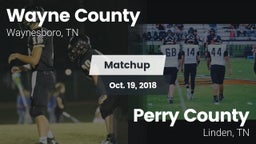 Matchup: Wayne County vs. Perry County  2018