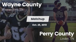 Matchup: Wayne County vs. Perry County  2019
