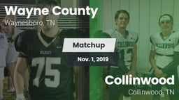 Matchup: Wayne County vs. Collinwood  2019