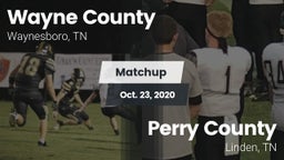 Matchup: Wayne County vs. Perry County  2020
