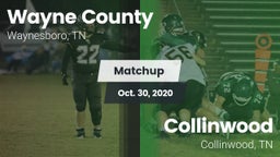 Matchup: Wayne County vs. Collinwood  2020