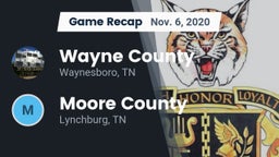 Recap: Wayne County  vs. Moore County  2020