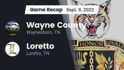 Recap: Wayne County  vs. Loretto  2022