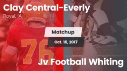 Matchup: Clay Central-Everly vs. Jv Football Whiting 2016