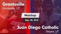 Matchup: Grantsville vs. Juan Diego Catholic  2016
