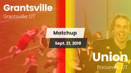 Matchup: Grantsville vs. Union  2018