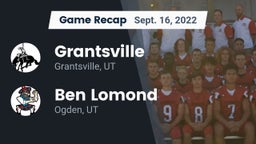 Recap: Grantsville  vs. Ben Lomond  2022