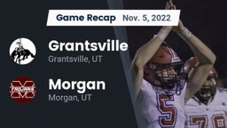 Recap: Grantsville  vs. Morgan  2022