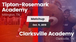 Matchup: Tipton-Rosemark Acad vs. Clarksville Academy 2019