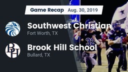 Recap: Southwest Christian  vs. Brook Hill School 2019