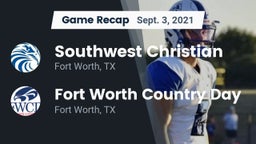 Recap: Southwest Christian  vs. Fort Worth Country Day  2021