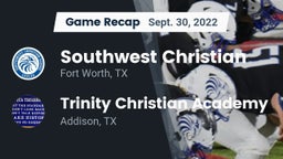 Recap: Southwest Christian  vs. Trinity Christian Academy  2022