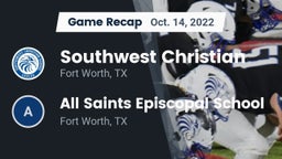 Recap: Southwest Christian  vs. All Saints Episcopal School 2022