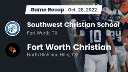 Recap: Southwest Christian School vs. Fort Worth Christian  2022