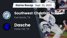 Recap: Southwest Christian School vs. Dasche 2023