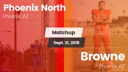 Matchup: North vs. Browne  2018