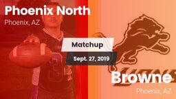 Matchup: North vs. Browne  2019