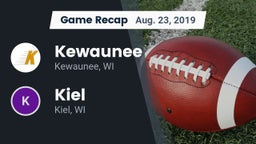 Recap: Kewaunee  vs. Kiel  2019