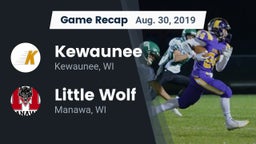 Recap: Kewaunee  vs. Little Wolf  2019