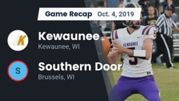 Recap: Kewaunee  vs. Southern Door  2019