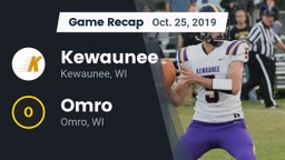 Recap: Kewaunee  vs. Omro  2019