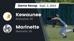 Recap: Kewaunee  vs. Marinette  2022