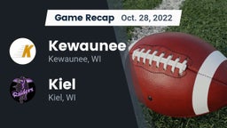 Recap: Kewaunee  vs. Kiel  2022
