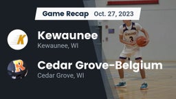 Recap: Kewaunee  vs. Cedar Grove-Belgium  2023