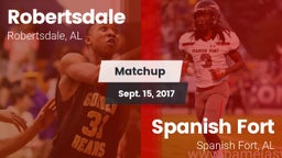 Matchup: Robertsdale vs. Spanish Fort  2017